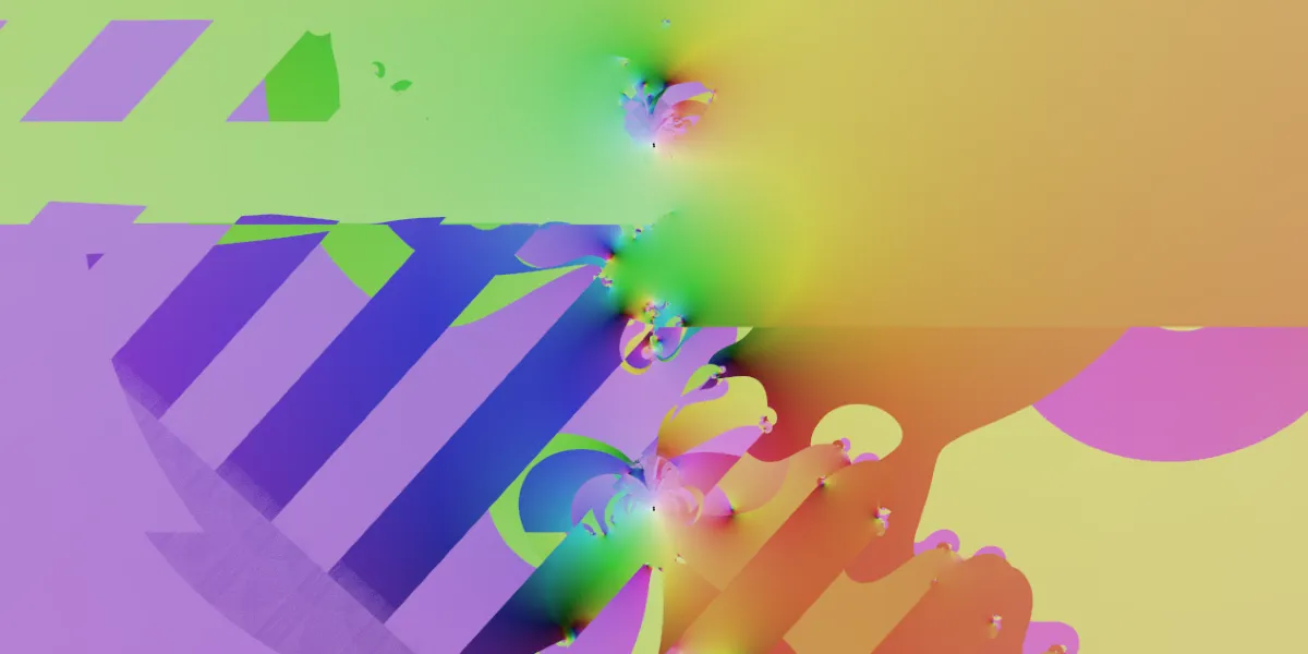 A piece of fractal art produced by FractalPane.