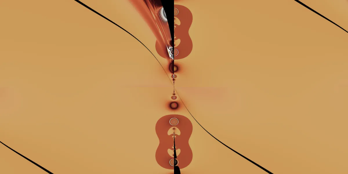 A piece of fractal art produced by FractalPane.