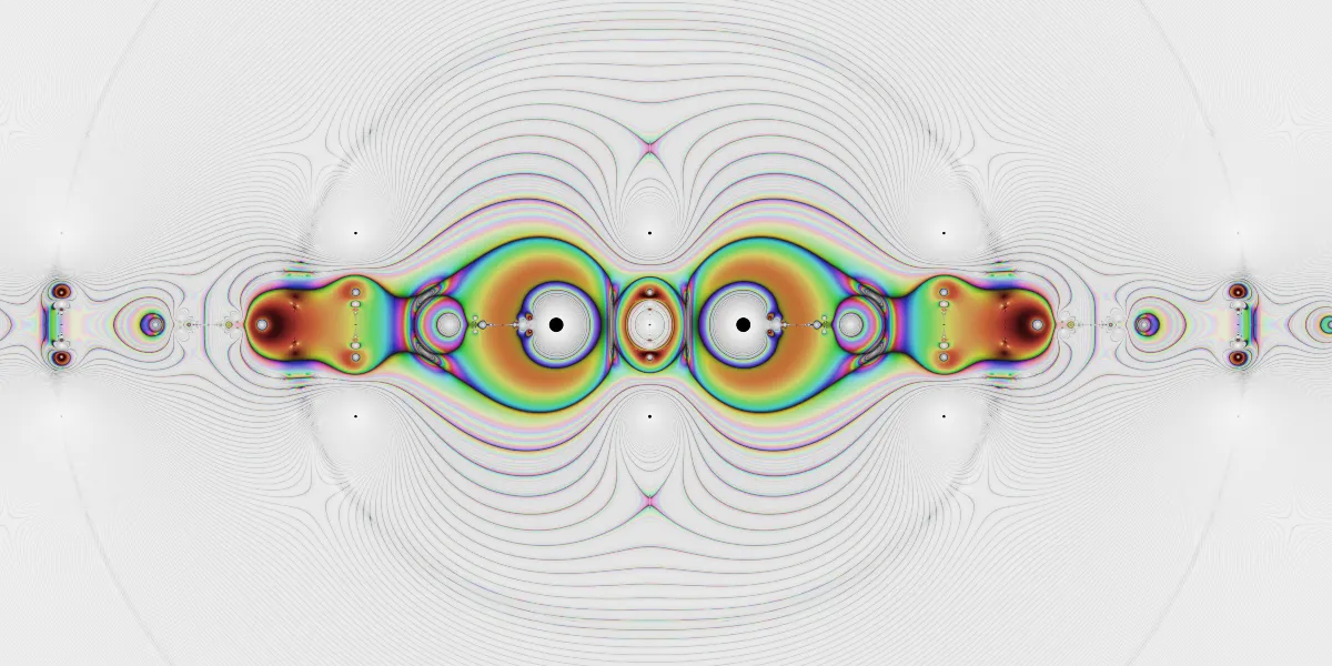 A piece of fractal art produced by FractalPane.