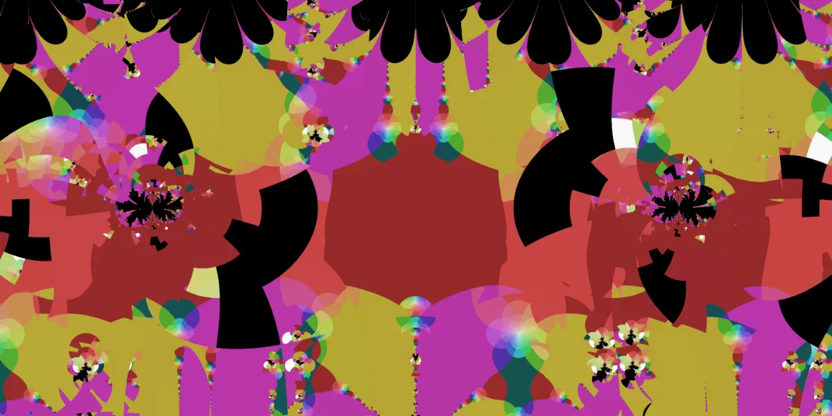 A piece of fractal art produced by FractalPane.