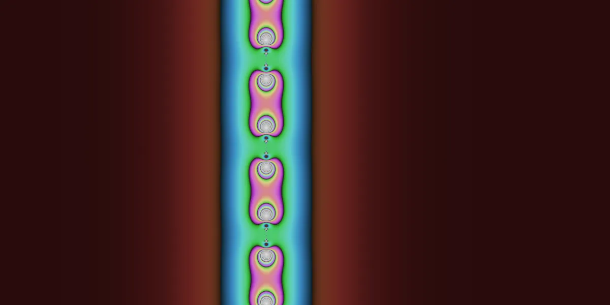 A piece of fractal art produced by FractalPane.