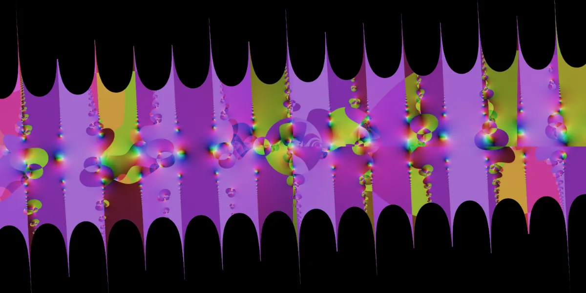 A piece of fractal art produced by FractalPane.