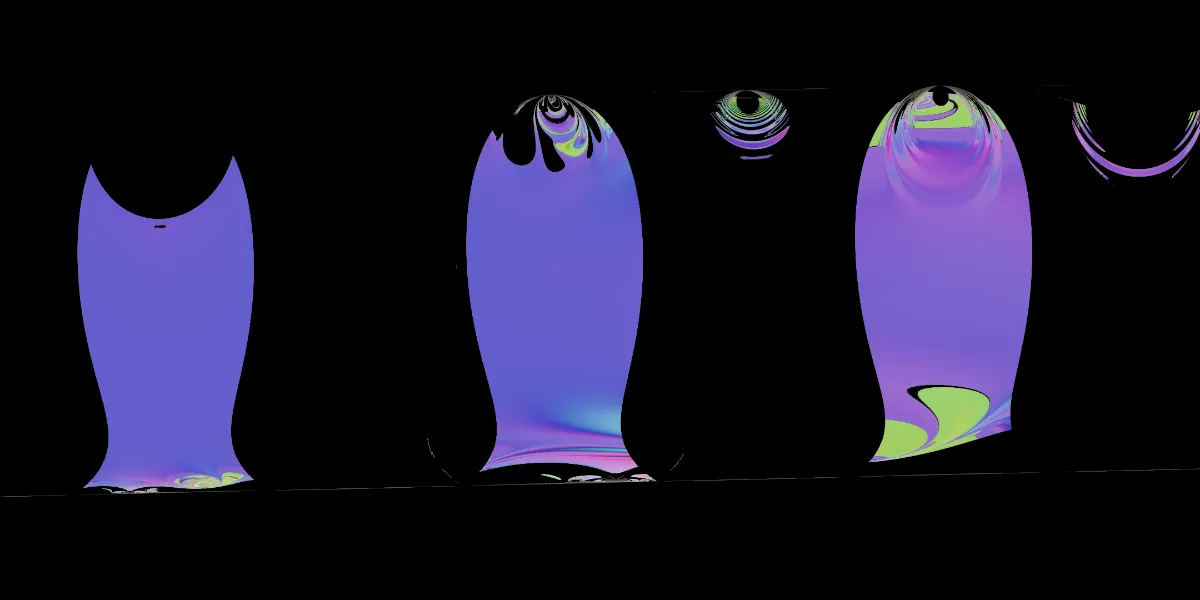 A piece of fractal art produced by FractalPane.