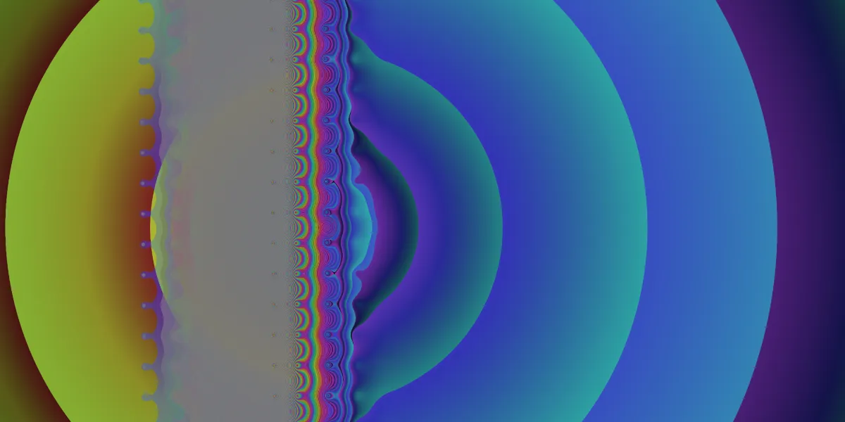 A piece of fractal art produced by FractalPane.