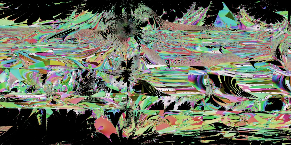 A piece of fractal art produced by FractalPane.