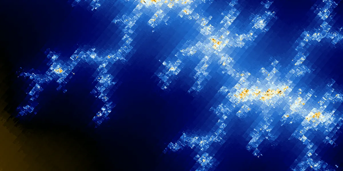 A piece of fractal art produced by FractalPane.
