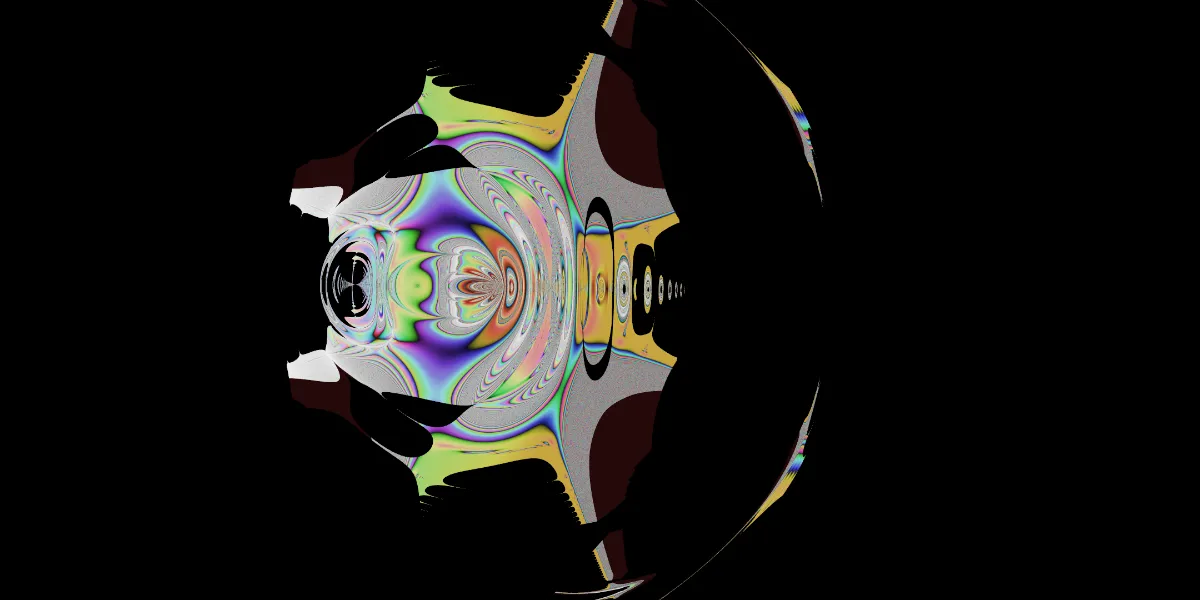 A piece of fractal art produced by FractalPane.