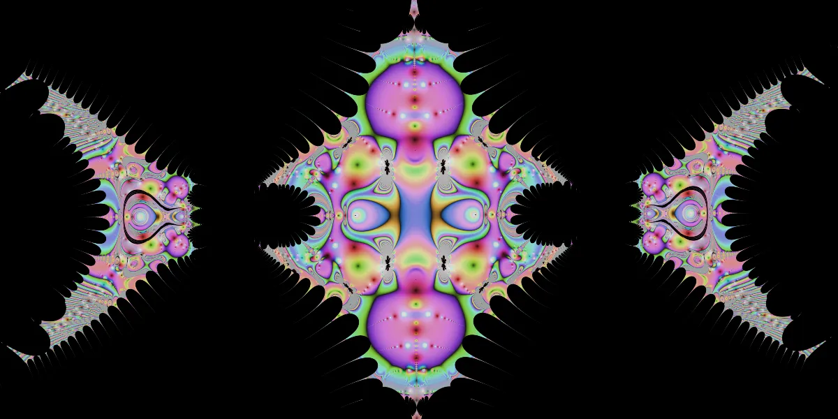 A piece of fractal art produced by FractalPane.