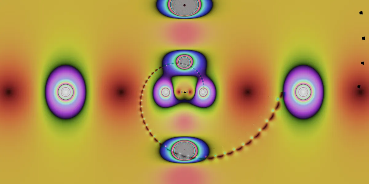 A piece of fractal art produced by FractalPane.