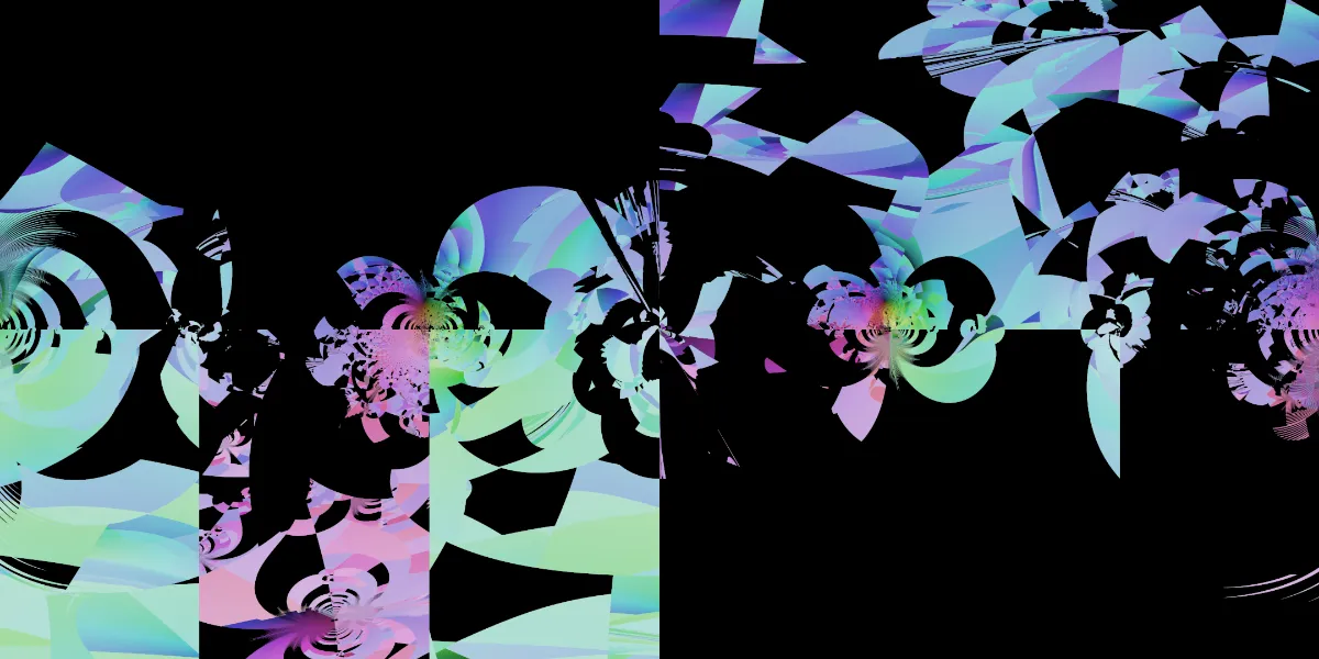 A piece of fractal art produced by FractalPane.