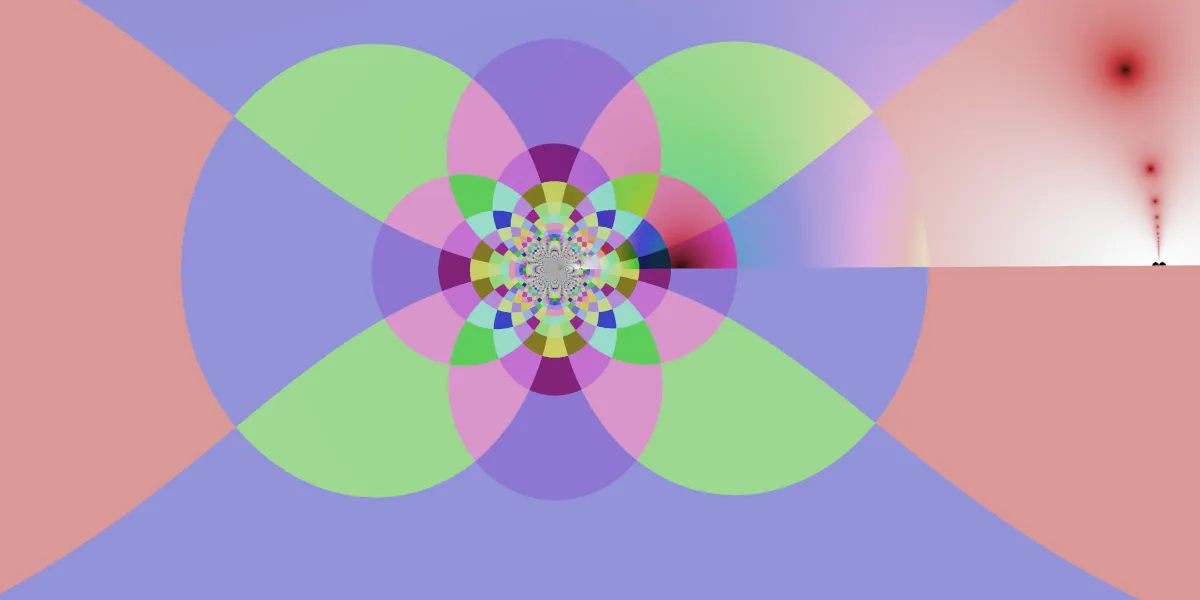 A piece of fractal art produced by FractalPane.