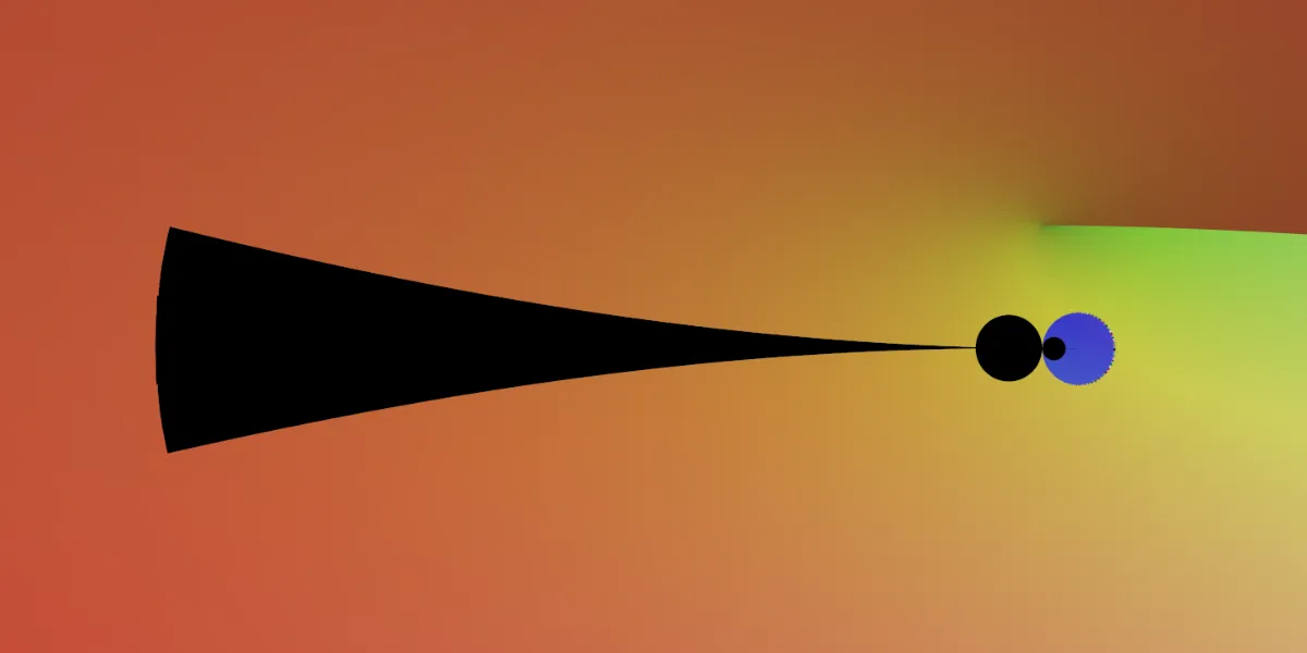A piece of fractal art produced by FractalPane.