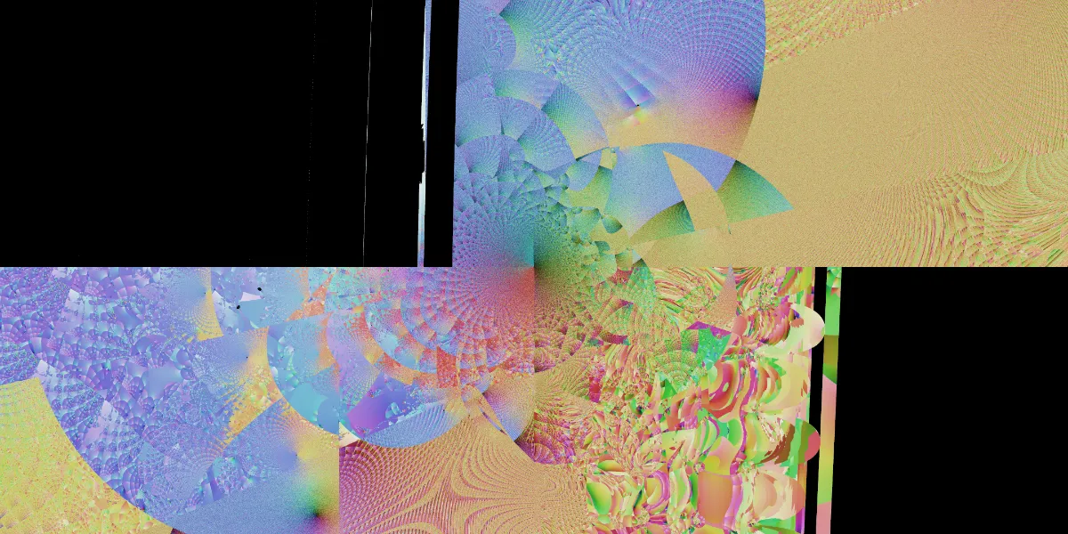 A piece of fractal art produced by FractalPane.
