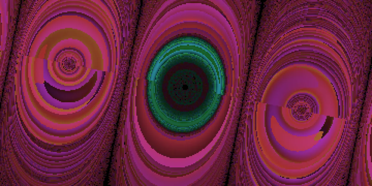 A piece of fractal art produced by FractalPane.