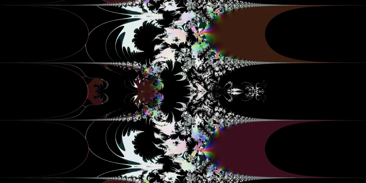 A piece of fractal art produced by FractalPane.