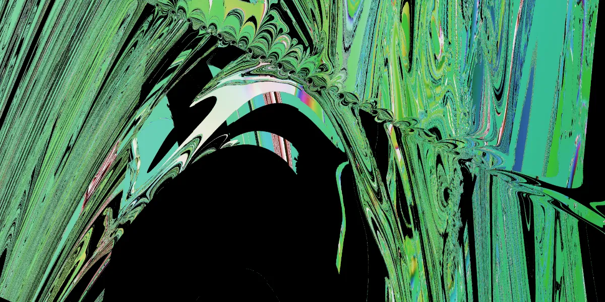 A piece of fractal art produced by FractalPane.