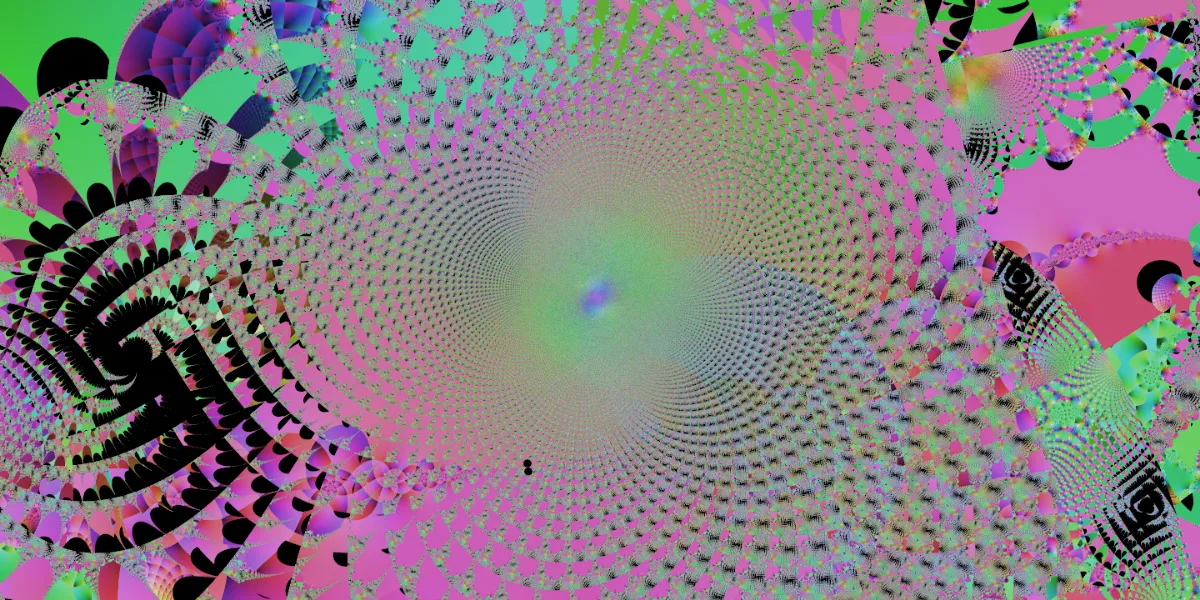 A piece of fractal art produced by FractalPane.