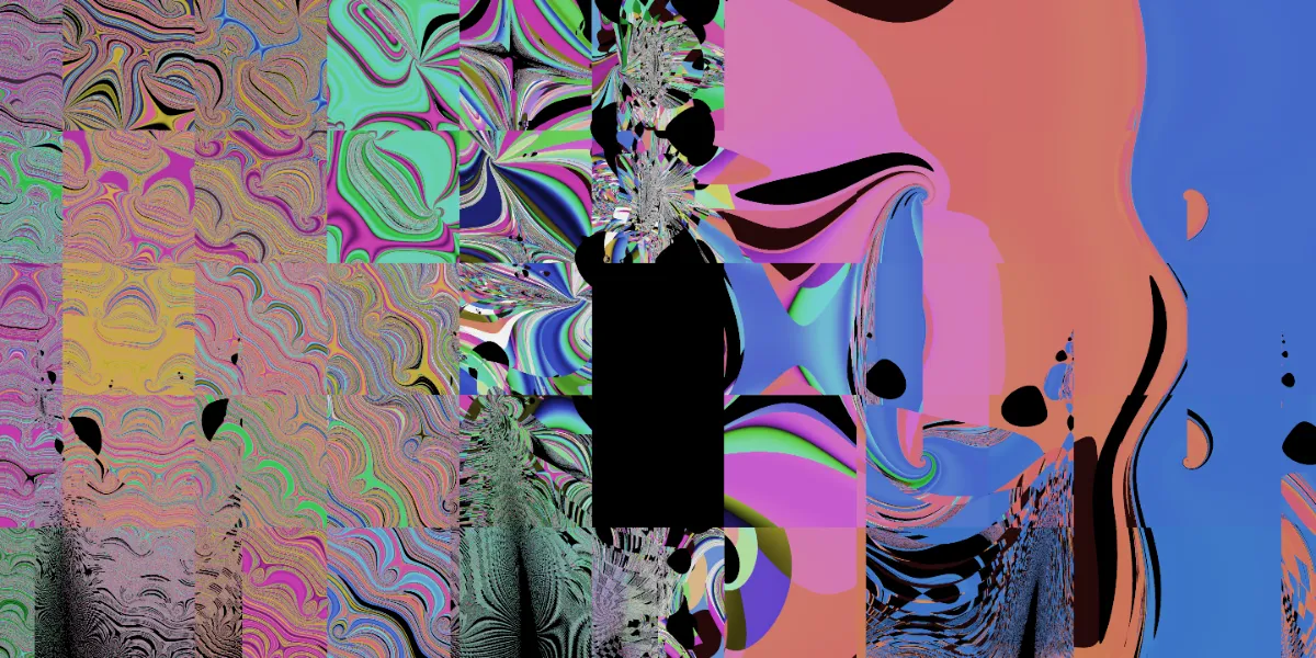 A piece of fractal art produced by FractalPane.