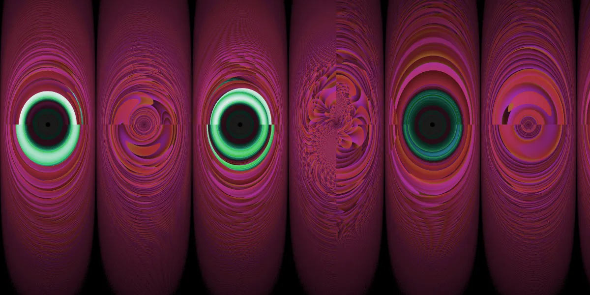 A piece of fractal art produced by FractalPane.