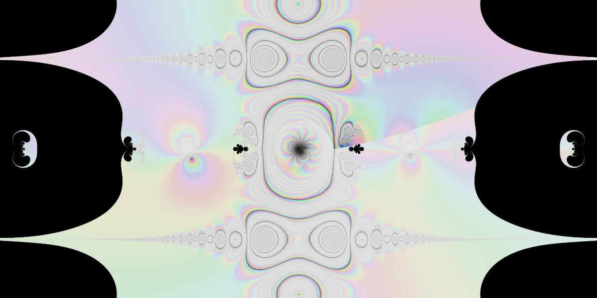 A piece of fractal art produced by FractalPane.
