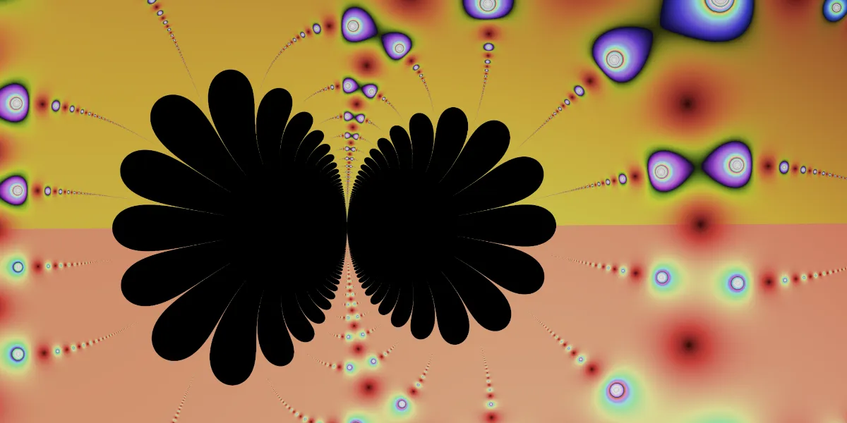 A piece of fractal art produced by FractalPane.