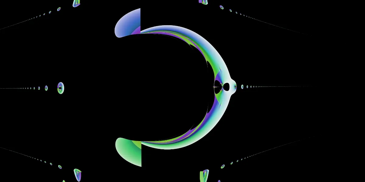 A piece of fractal art produced by FractalPane.