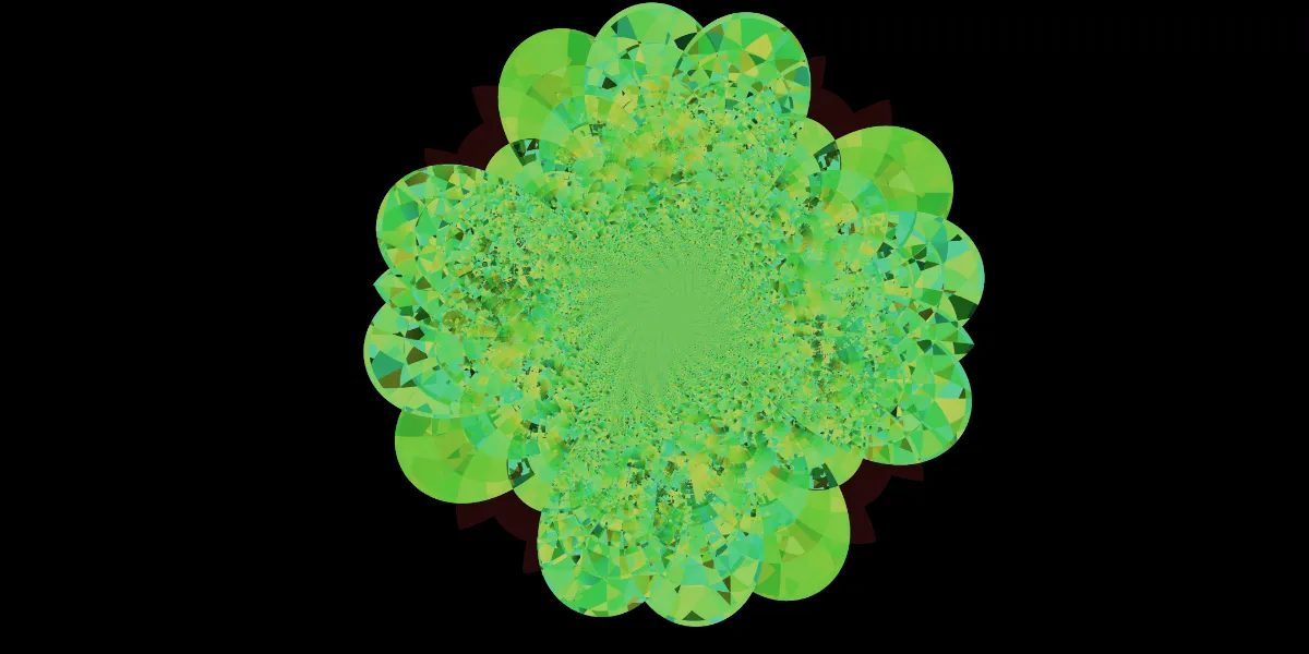 A piece of fractal art produced by FractalPane.