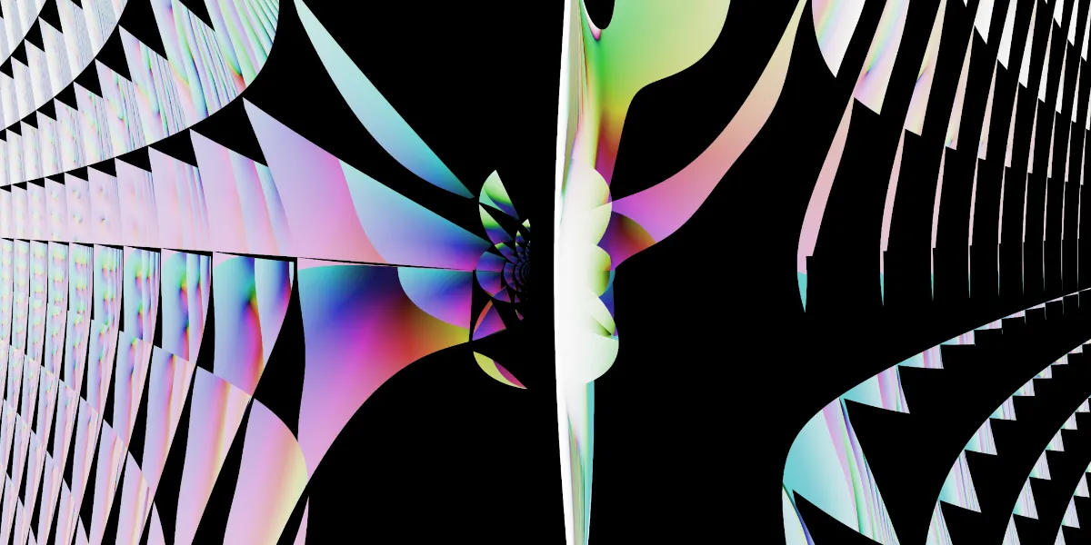 A piece of fractal art produced by FractalPane.