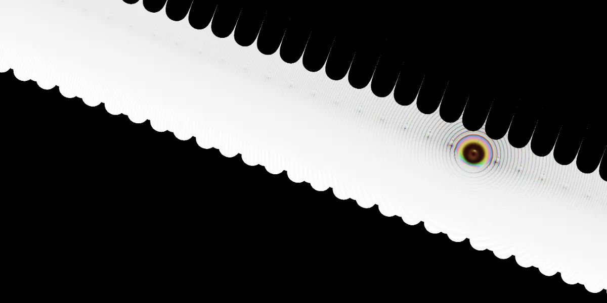 A piece of fractal art produced by FractalPane.