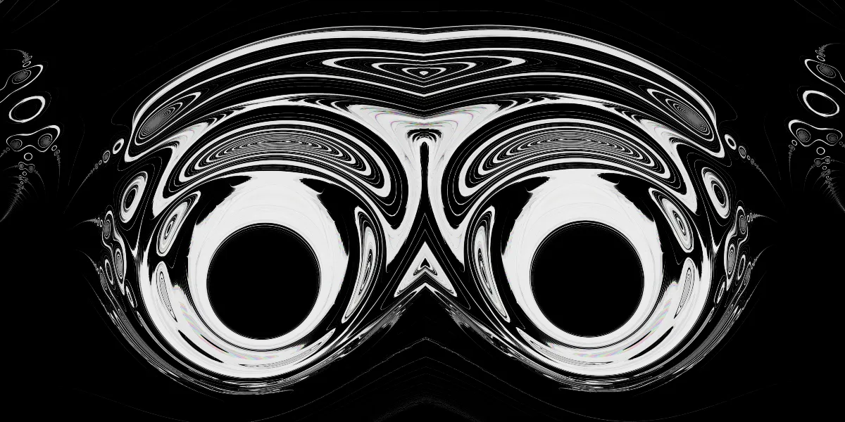 A piece of fractal art produced by FractalPane.