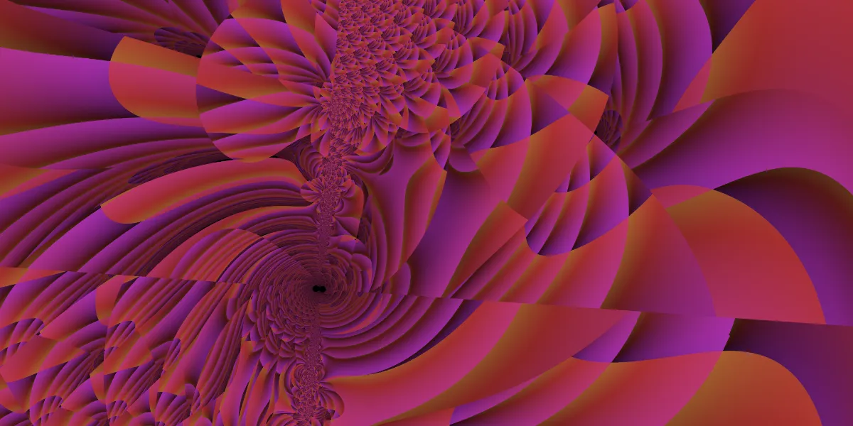A piece of fractal art produced by FractalPane.