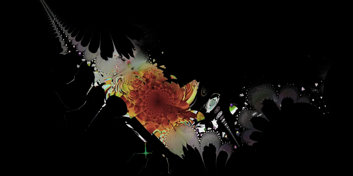 A piece of fractal art produced by FractalPane.