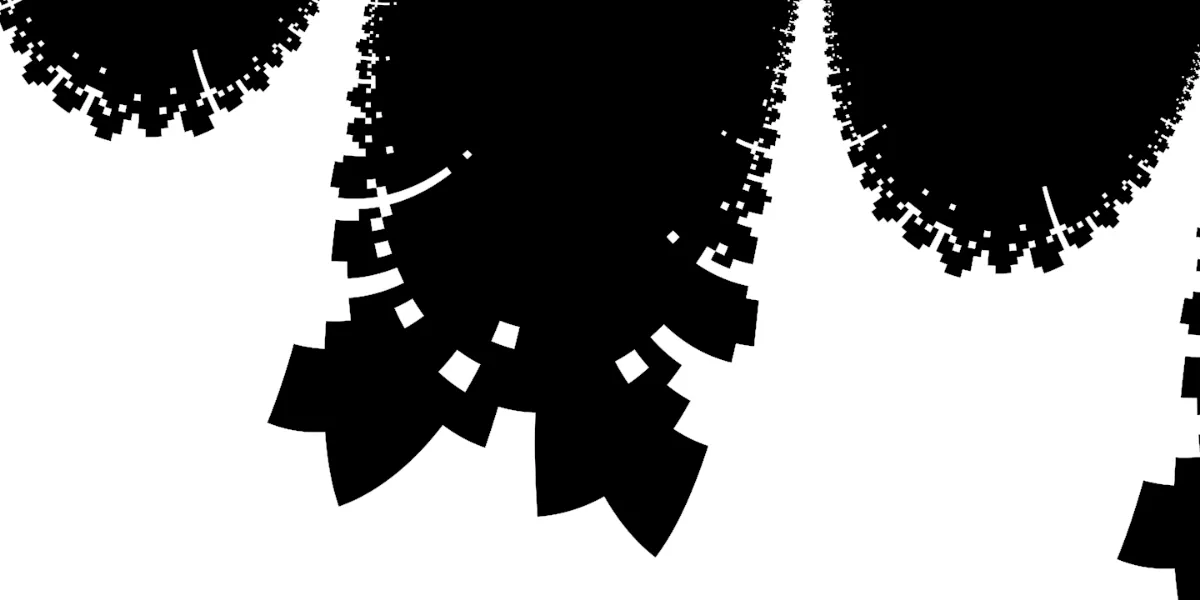 A piece of fractal art produced by FractalPane.