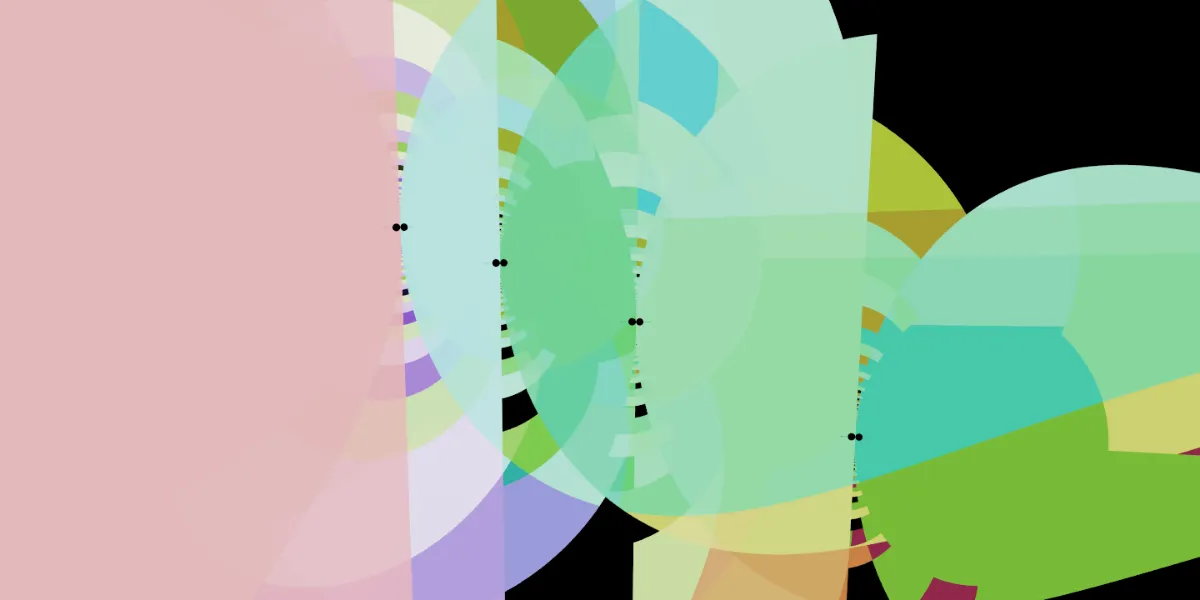 A piece of fractal art produced by FractalPane.