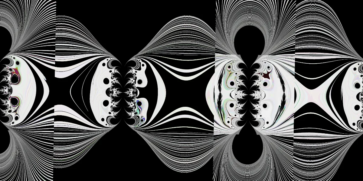 A piece of fractal art produced by FractalPane.