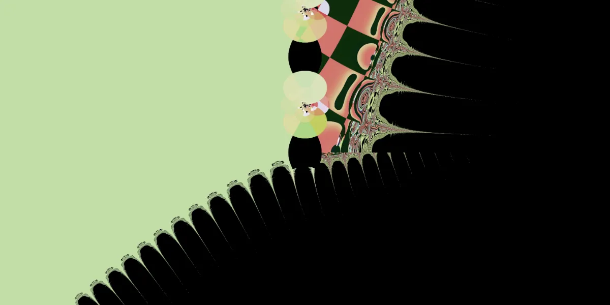 A piece of fractal art produced by FractalPane.