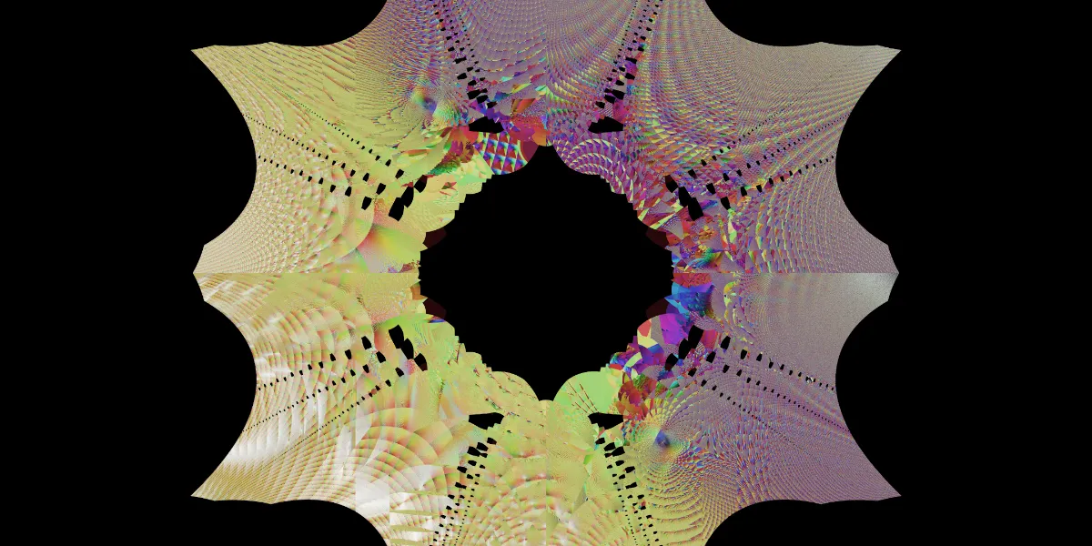 A piece of fractal art produced by FractalPane.