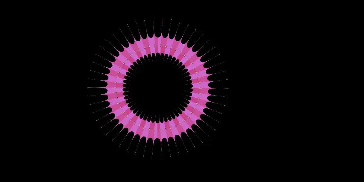 A piece of fractal art produced by FractalPane.