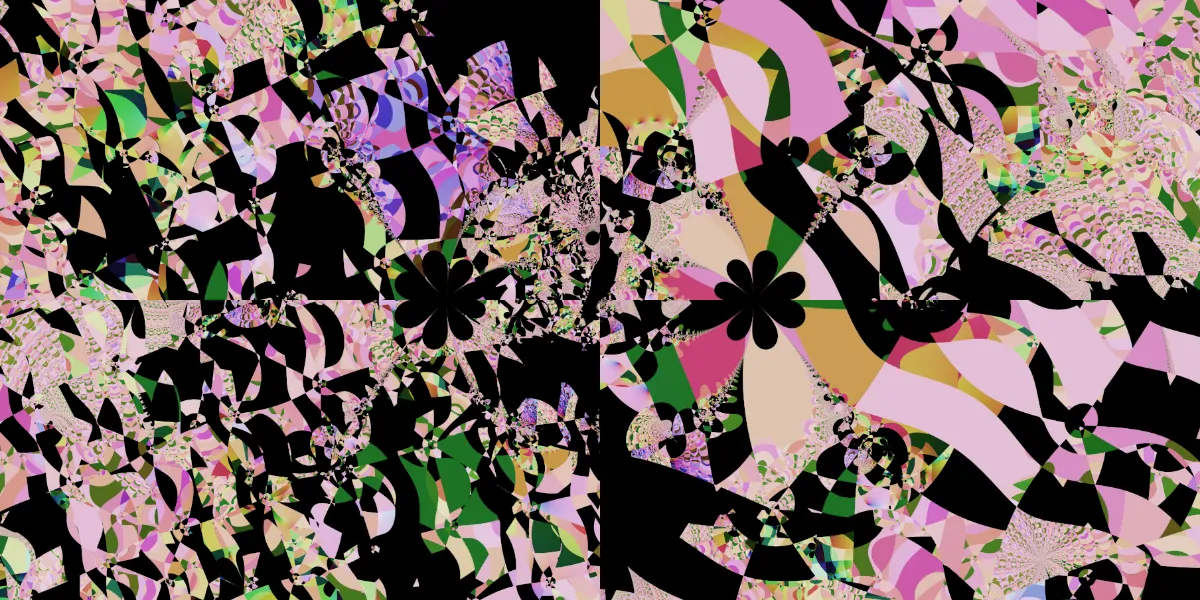 A piece of fractal art produced by FractalPane.
