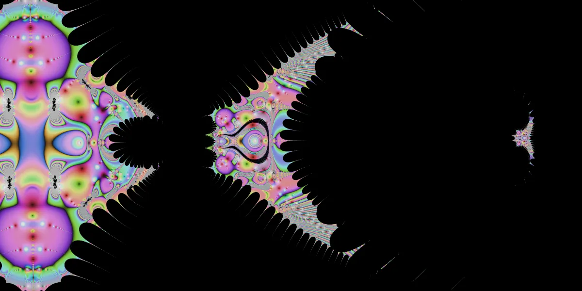 A piece of fractal art produced by FractalPane.