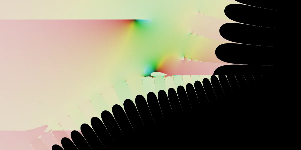 A piece of fractal art produced by FractalPane.
