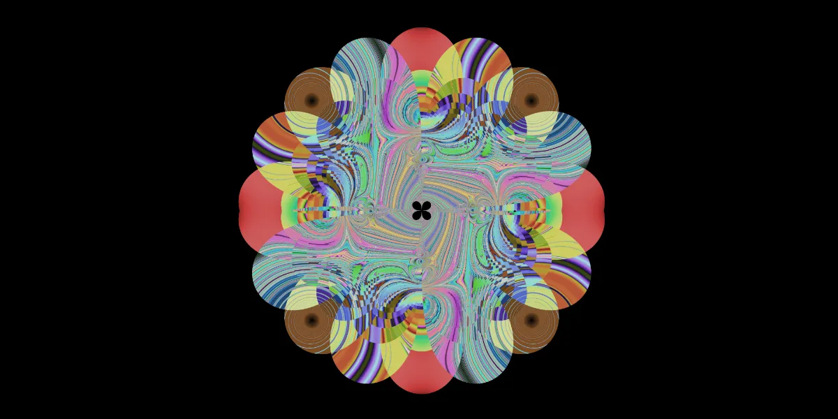 A piece of fractal art produced by FractalPane.