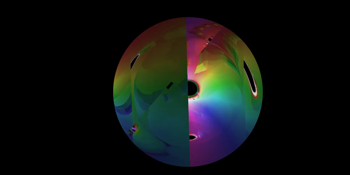 A piece of fractal art produced by FractalPane.