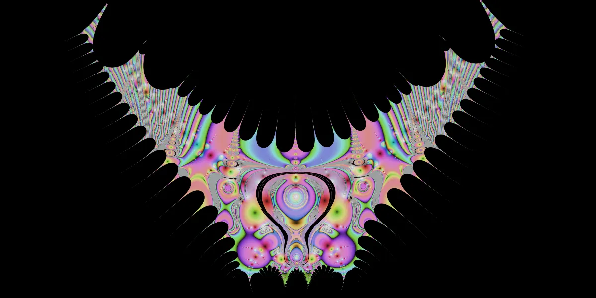 A piece of fractal art produced by FractalPane.