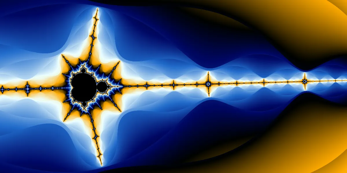 A piece of fractal art produced by FractalPane.