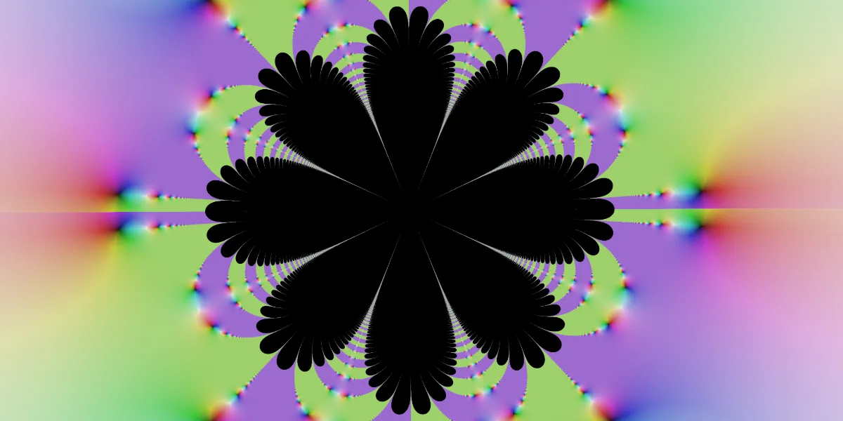 A piece of fractal art produced by FractalPane.