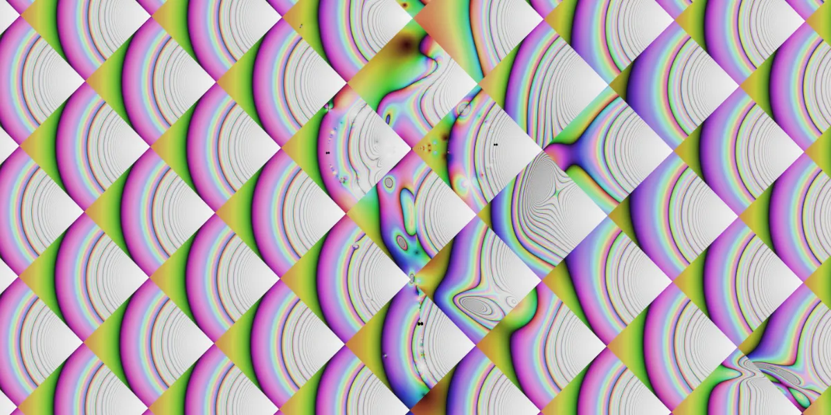 A piece of fractal art produced by FractalPane.
