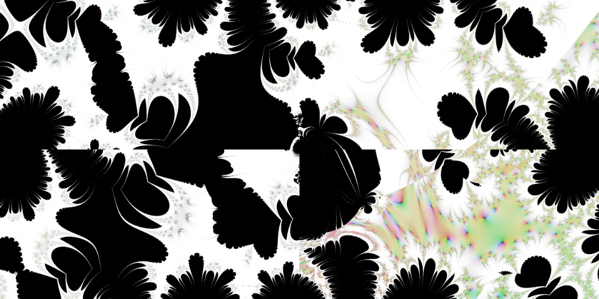 A piece of fractal art produced by FractalPane.