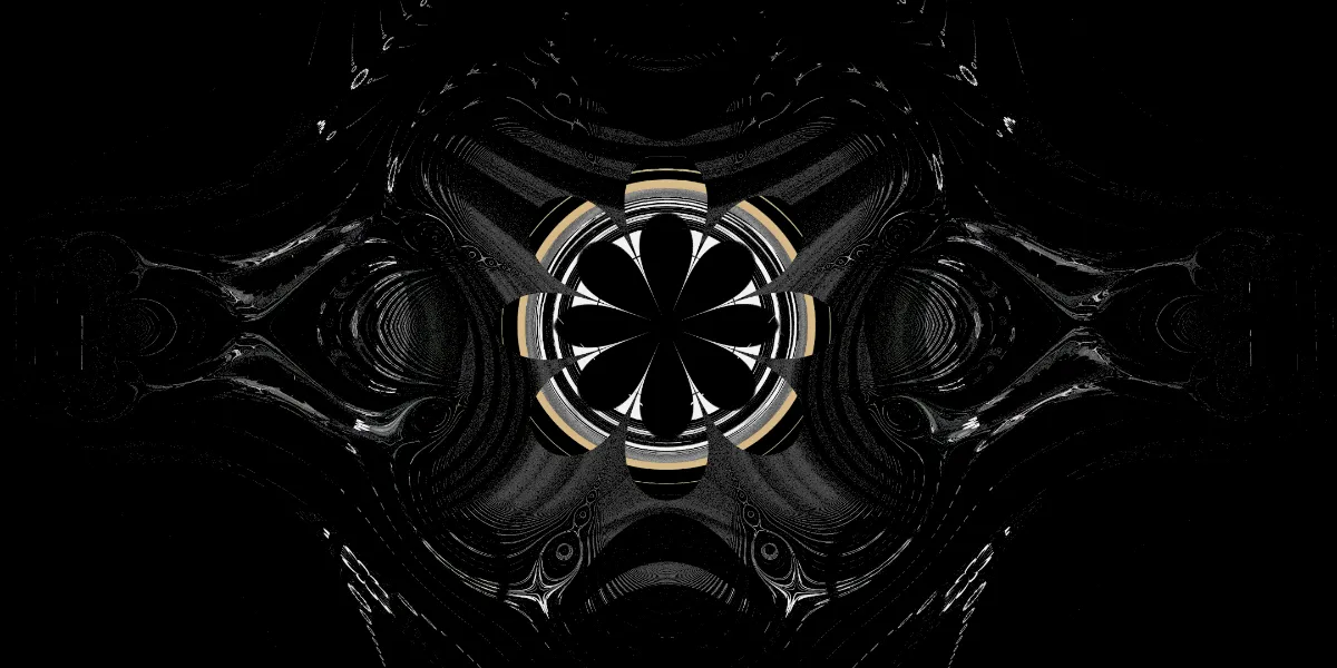 A piece of fractal art produced by FractalPane.
