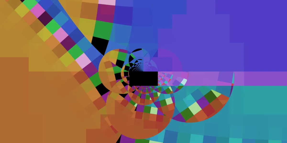 A piece of fractal art produced by FractalPane.